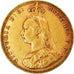 Monnaie, Australie, Victoria, Sovereign, 1887, Melbourne, TTB, Or, KM:10