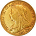 Monnaie, Grande-Bretagne, Victoria, Sovereign, 1899, TTB+, Or, KM:785