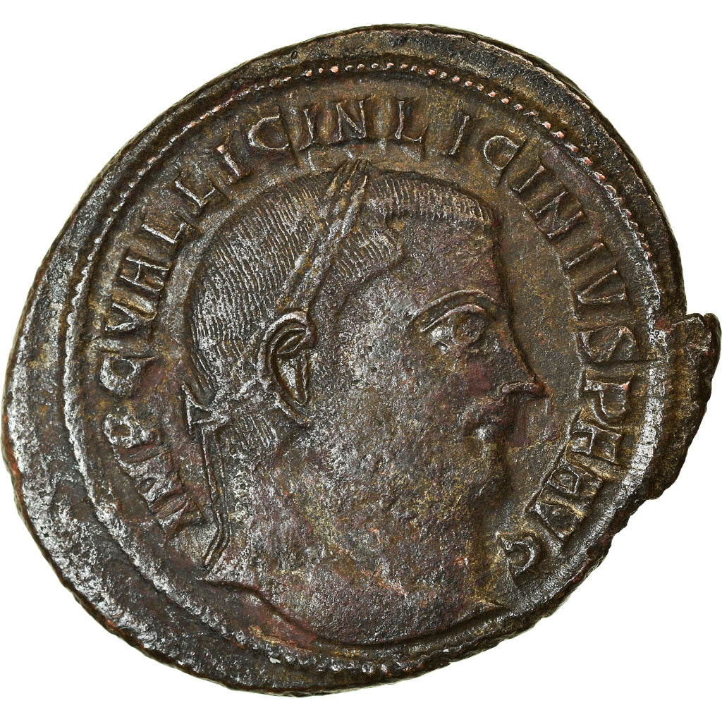 Coin, Licinius I, Follis, 313-317, Nicomedia, EF(40-45), Bronze, RIC:13