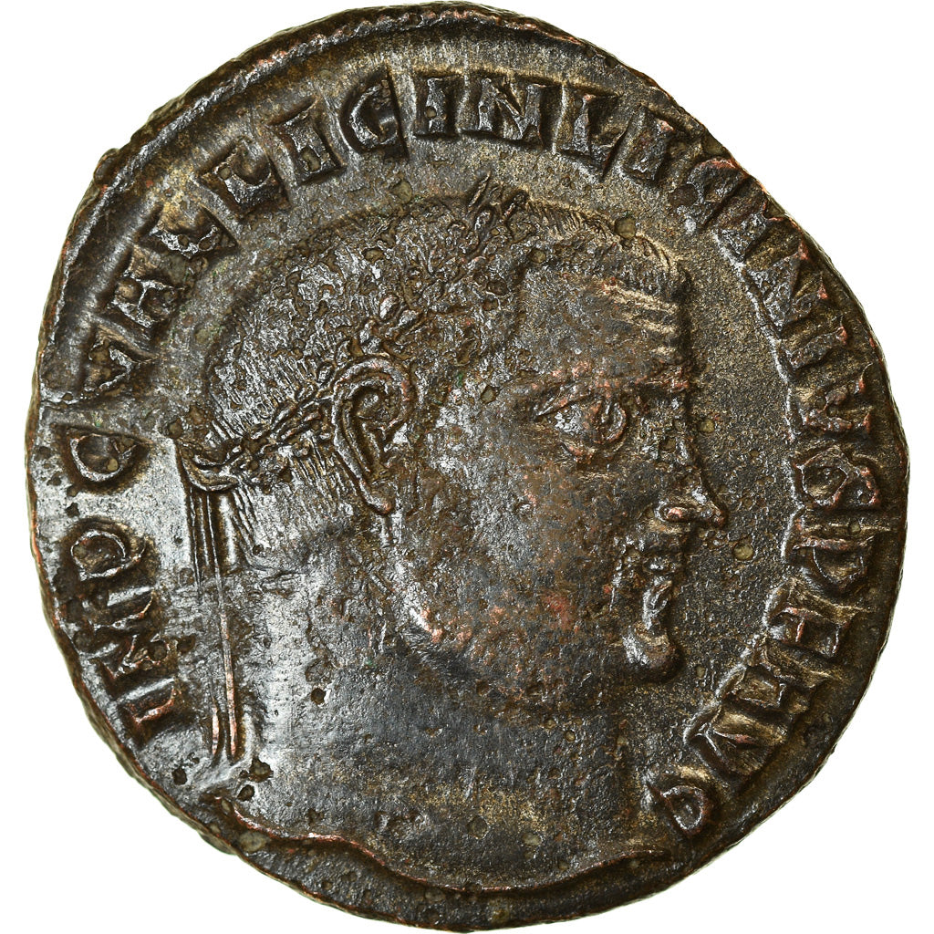 Coin, Licinius I, Follis, 313-317, Nicomedia, AU(50-53), Bronze, RIC:13
