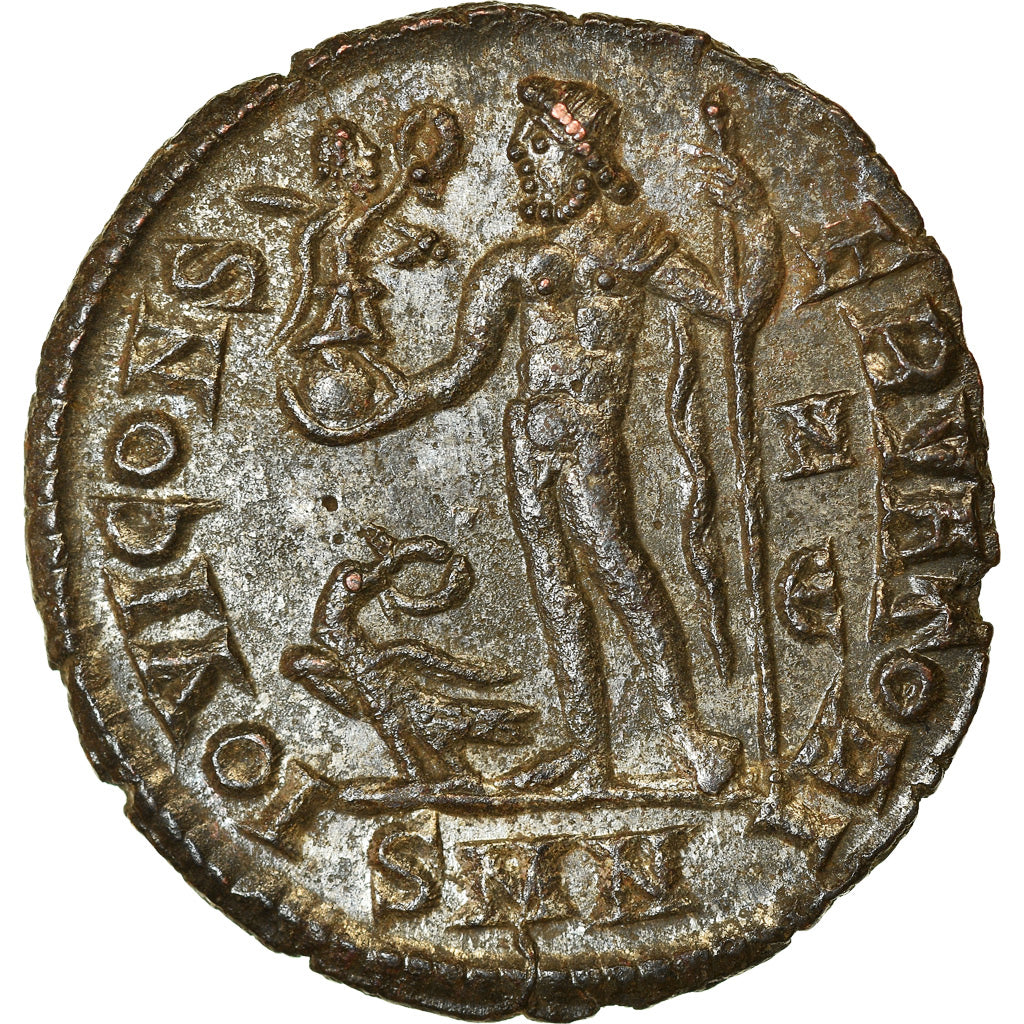 Coin, Licinius I, Follis, 313-317, Nicomedia, AU(50-53), Bronze, RIC:15