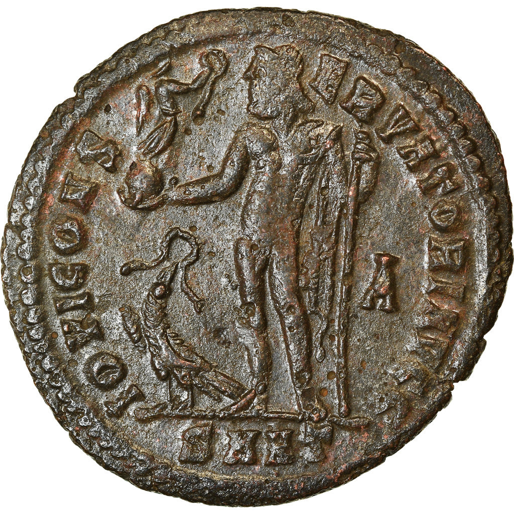 Moneda, Licinius I, Follis, 313-314, Heraclea, MBC, Bronce, RIC:6