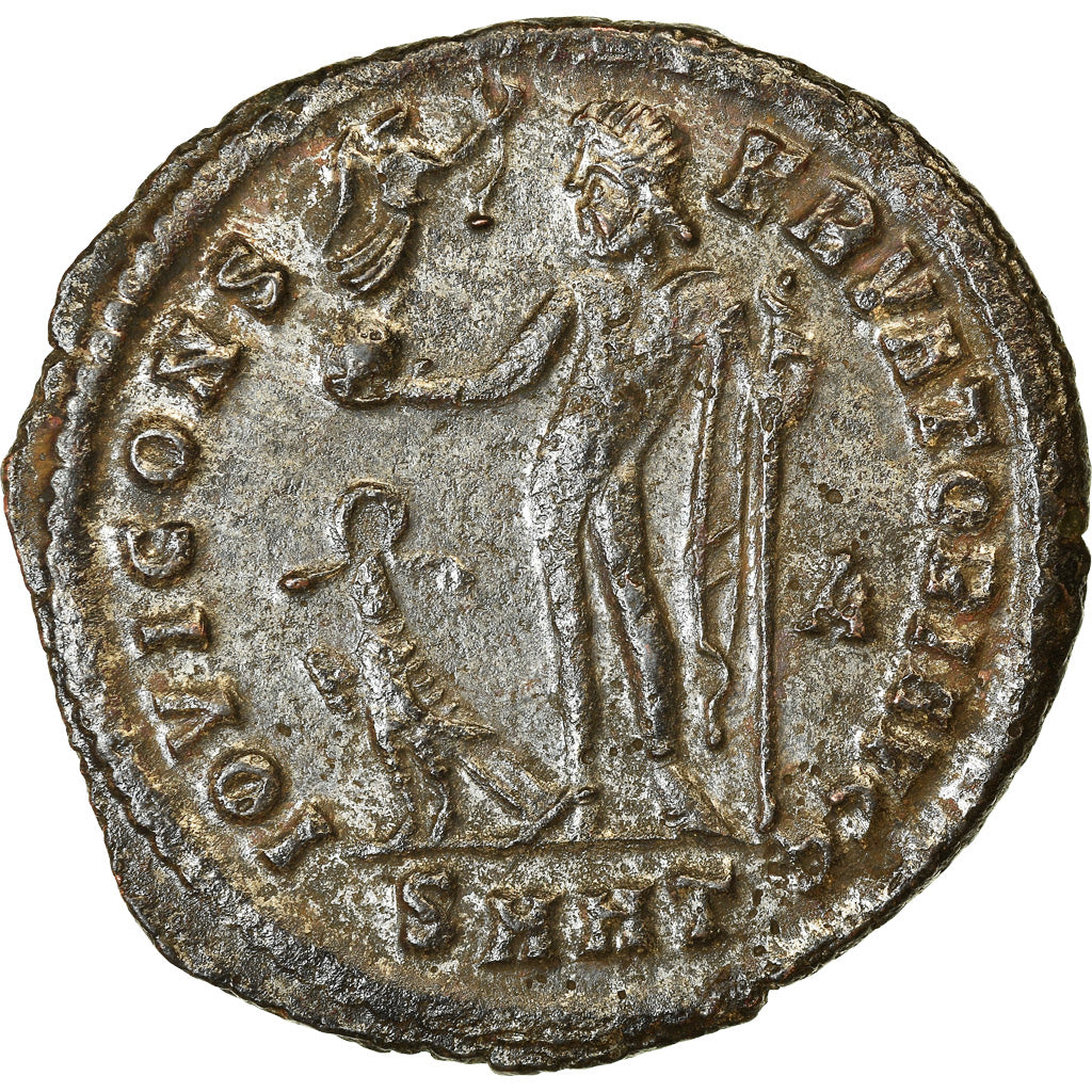 Coin, Licinius I, Follis, 313-314, Heraclea, AU(50-53), Bronze, RIC:6.