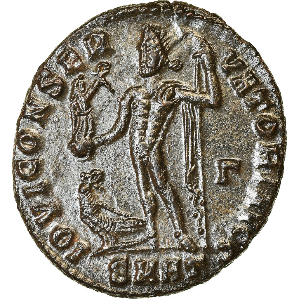 Coin, Licinius I, Follis, 313-314, Heraclea, AU(55-58), Bronze, RIC:6.