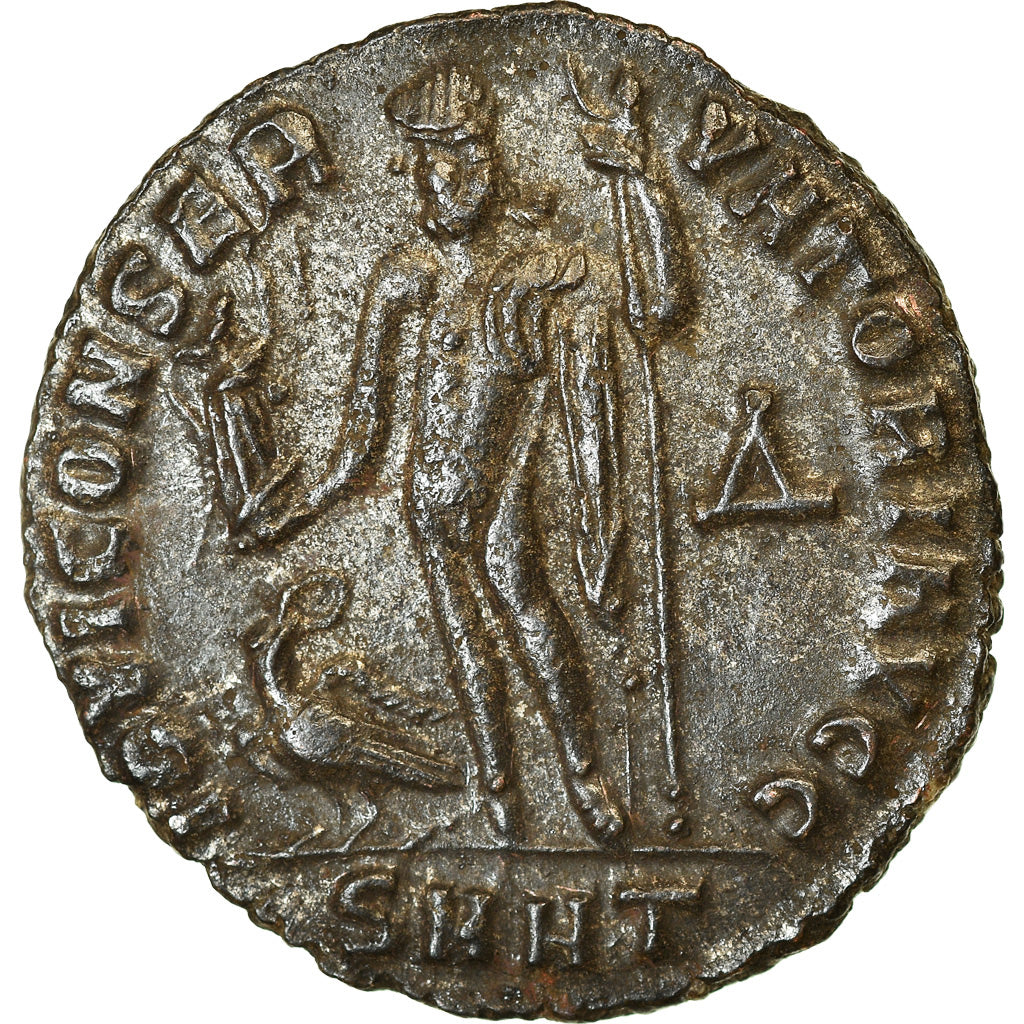 Coin, Licinius I, Follis, 313-314, Heraclea, AU(50-53), Bronze, RIC:6.