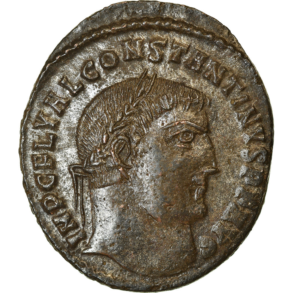 Coin, Constantine I, Follis, 313, Heraclea, AU(50-53), Bronze, RIC:75