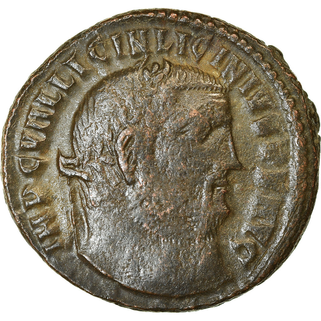 Moneda, Licinius I, Follis, 313-315, Kyzikos, MBC, Bronce, RIC:4