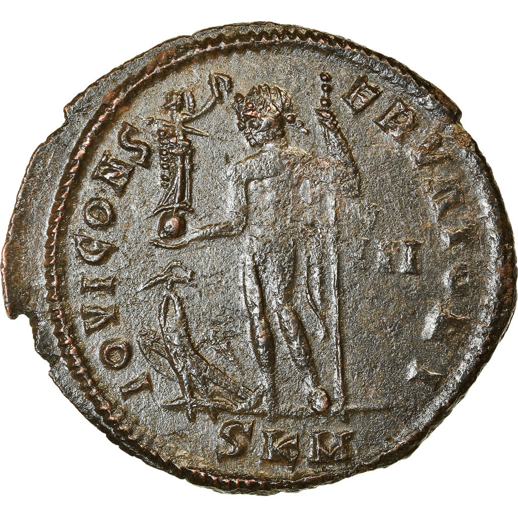 Monnaie, Licinius I, Follis, 313-315, Cyzique, TTB, Bronze, RIC:6