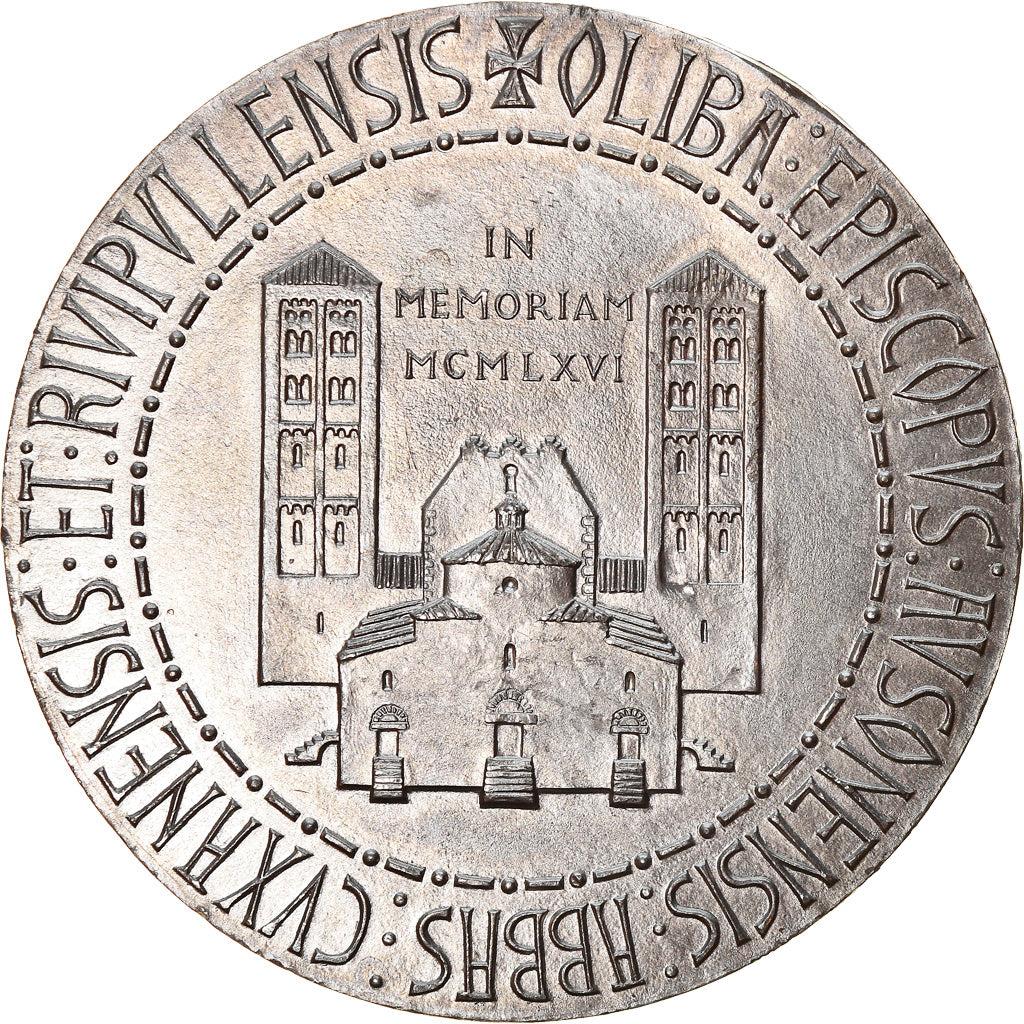 Francja, Medal, La Trêve de Dieu, Perpignan, 1966, Miquel Paredes, AU(55-58)
