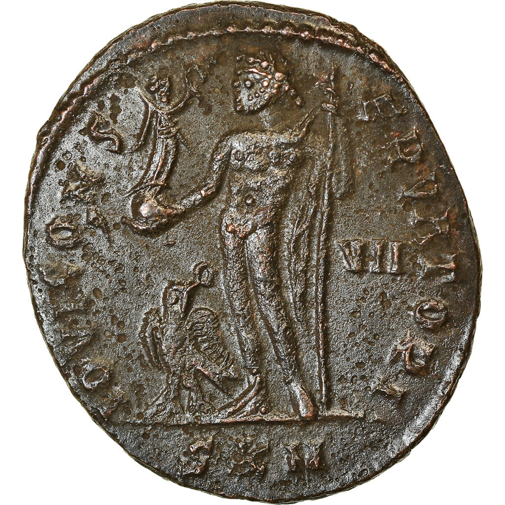 Moneda, Licinius I, Follis, 313-315, Kyzikos, MBC, Bronce, RIC:6