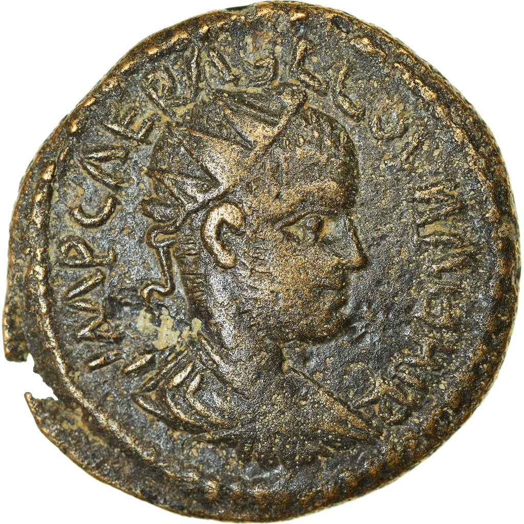 Munten, Pisidia, Volusianus, Bronze Æ, 251-253, Antioch, ZF, Bronze