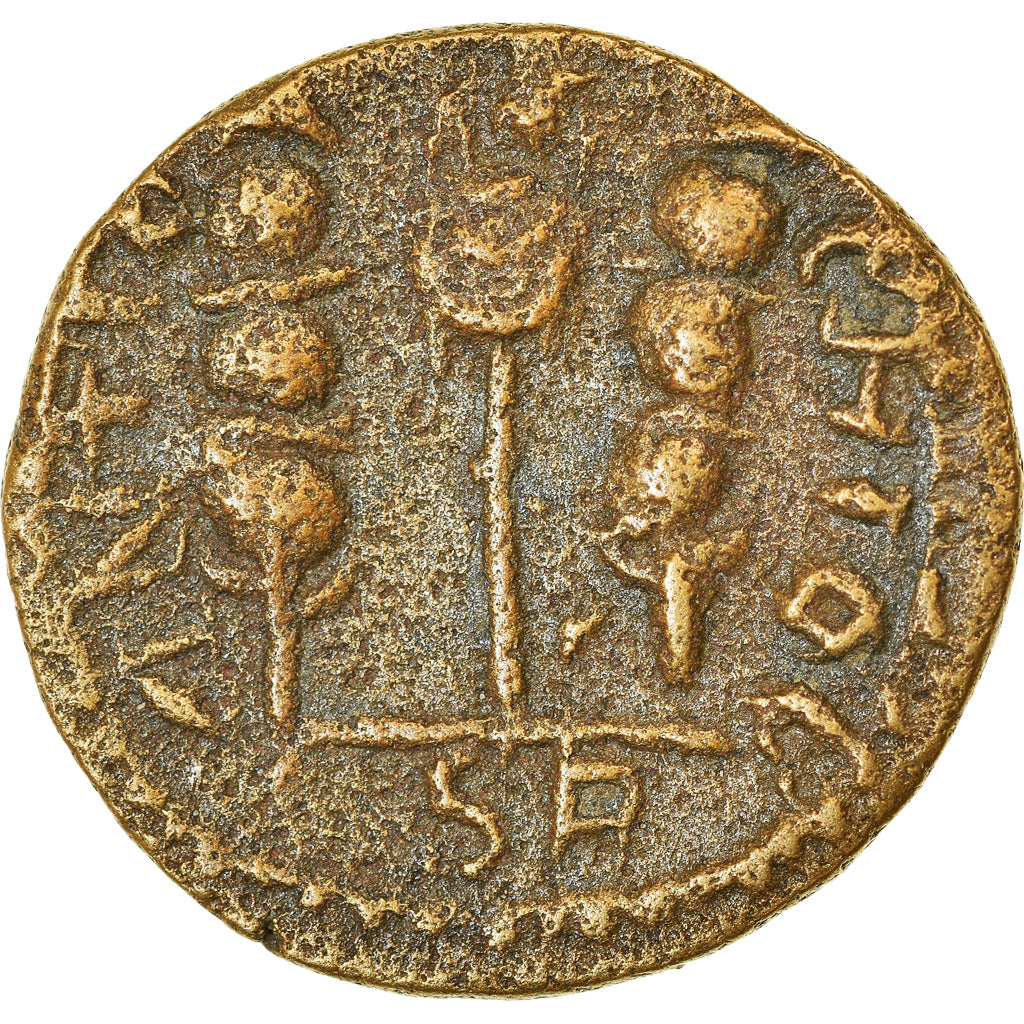 Coin, Pisidia, Valerian I, Bronze Æ, 253-260, Antioch, EF(40-45), Bronze