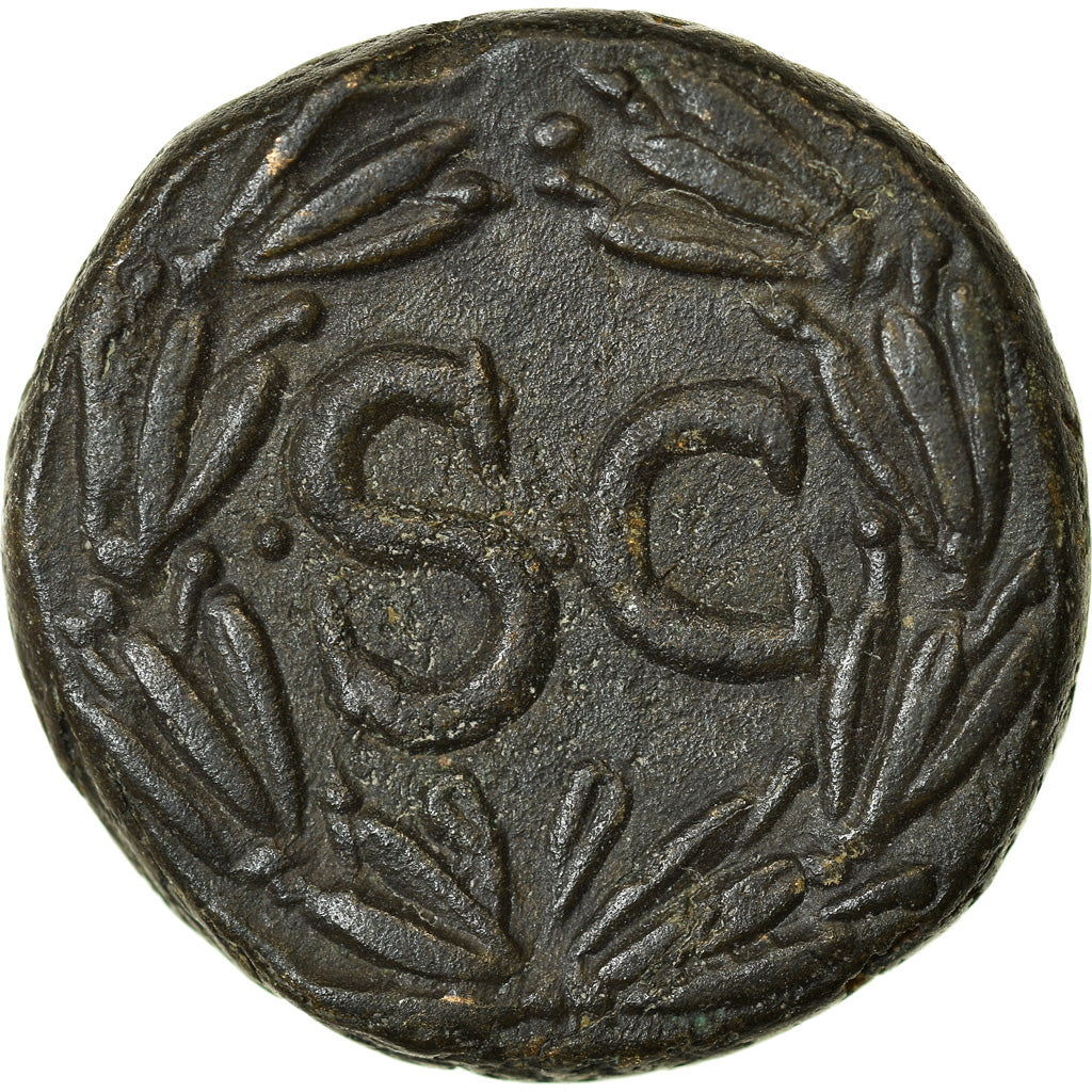 Monnaie, Séleucie et Piérie, Vespasien, As, 69-79, Antioche, Rare, TTB