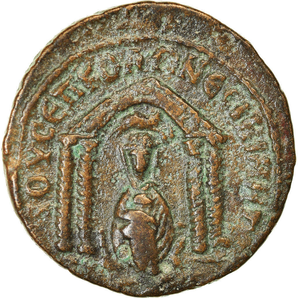 Moneda, Mesopotamia, Nisibis, Philip II, Bronze Æ, 247-249, MBC, Bronce