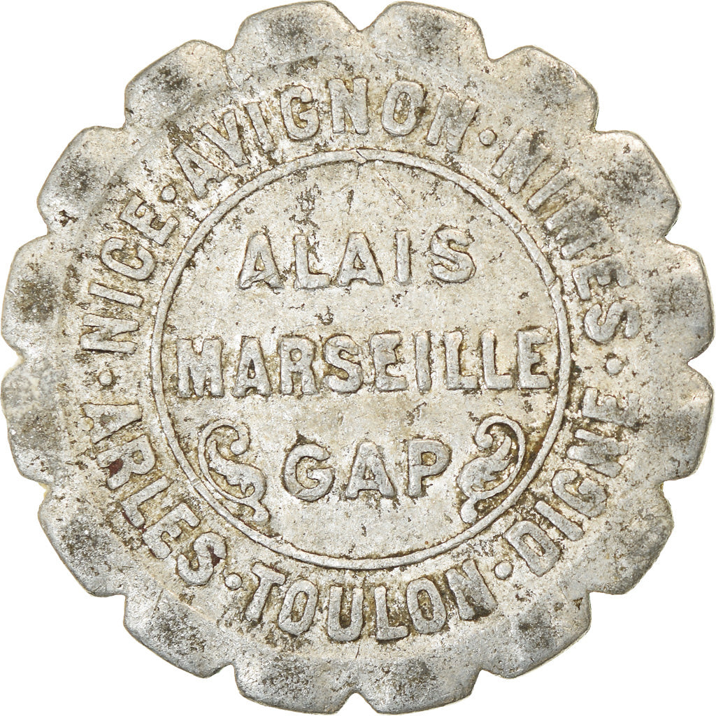 Moneta, Francja, Chambres de Commerce de la Région Provençale, 10 Centimes