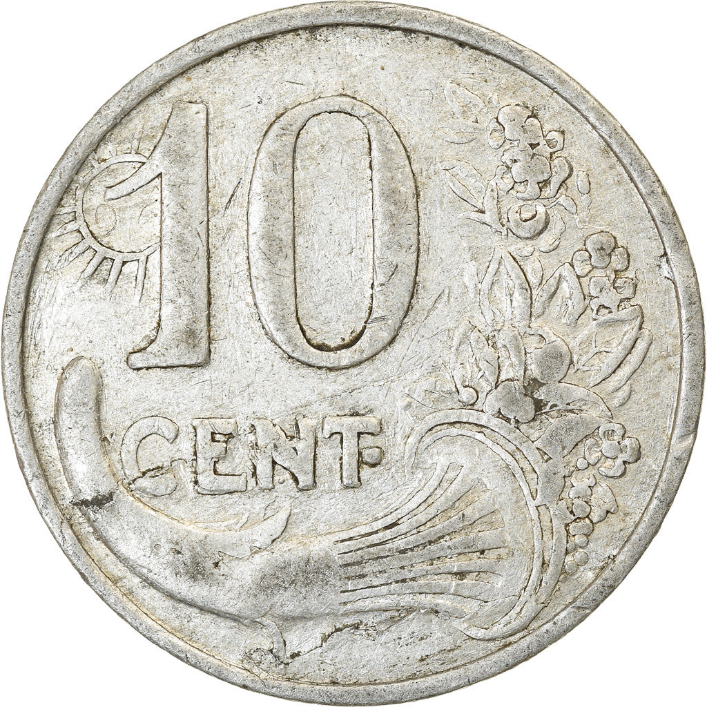 Münze, Frankreich, Chambre de Commerce, Nice, 10 Centimes, 1922, S+, Aluminium