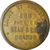 Francia, Token, Paris, J. G., Bons pour un seau d'eau chaude, BC+, Latón