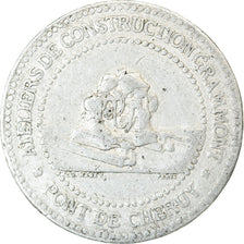 Monnaie, France, Compagnie des Tramways Electriques, Limoges, 10 Centimes, TB
