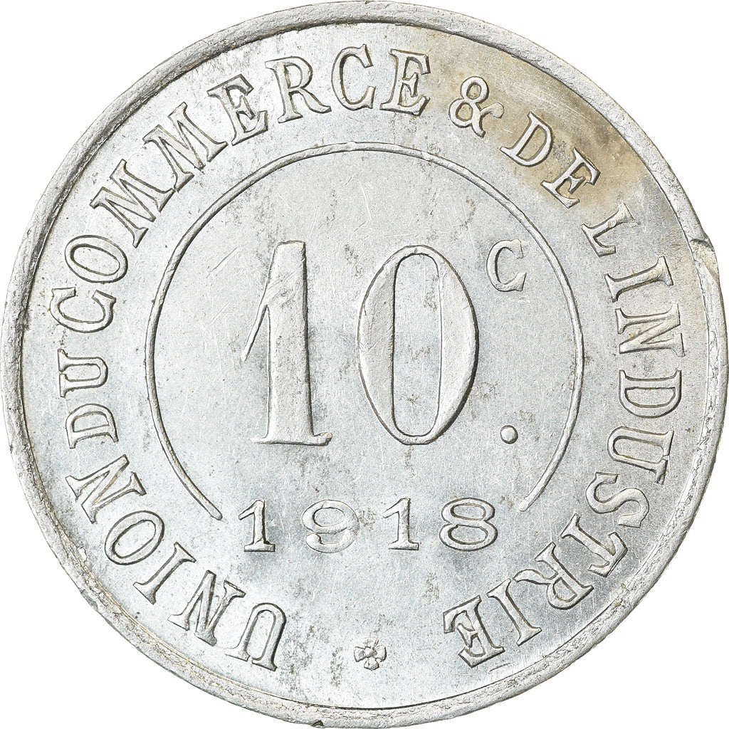 Coin, France, Union du Commerce & de l'Industrie, Saint-Germain-en-Laye, 10