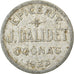 Coin, France, Epicerie DALIDET, Cognac, 5 Centimes, 1922, EF(40-45), Aluminium