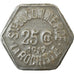 Monnaie, France, Société du Commerce, La Rochelle, 25 Centimes, 1917, TTB