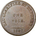 France, Token, Paris, Cuchet et Cie, Une Voie, Eau clarifiée et Dépurée