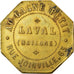 Coin, France, Au Gagne Petit, Rue Joinville, 63, Laval, 0.25 Centimes