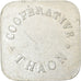 Coin, France, Coopérative, Thaon-les-Vosges, 2 kg Pain, EF(40-45), Aluminium
