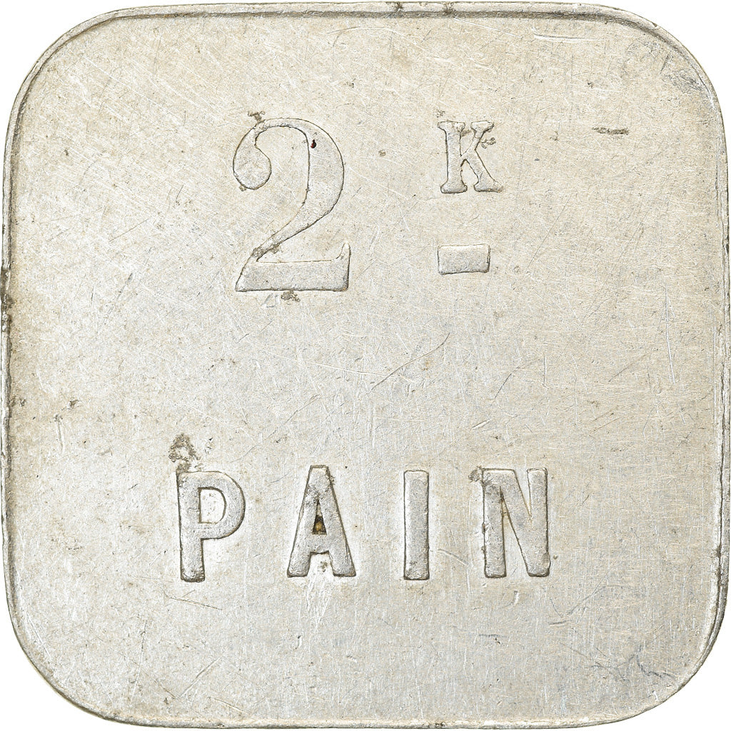 Moneda, Francia, Coopérative, Thaon-les-Vosges, 2 kg Pain, MBC, Aluminio