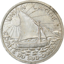 Coin, France, Union Latine, Comité du Sud-Ouest, Toulouse, 25 Centimes