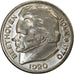 Moeda, Alemanha, Beethoven, Bonn, 50 Pfennig, 1920, AU(50-53), Ferro