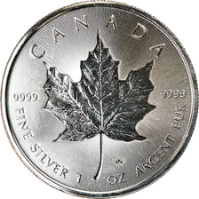 Moneda, Canadá, Maple Leaf, 5 Dollars, 2018, Bullion, FDC, Plata, KM:1601