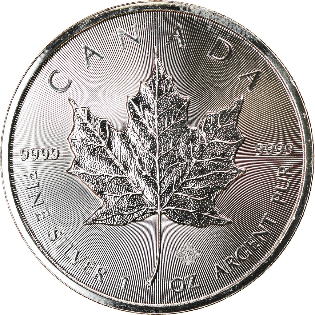 Munten, Canada, Maple Leaf, 5 Dollars, 2018, Bullion, FDC, Zilver, KM:1601
