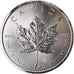 Munten, Canada, Maple Leaf, 5 Dollars, 2018, Bullion, FDC, Zilver, KM:1601