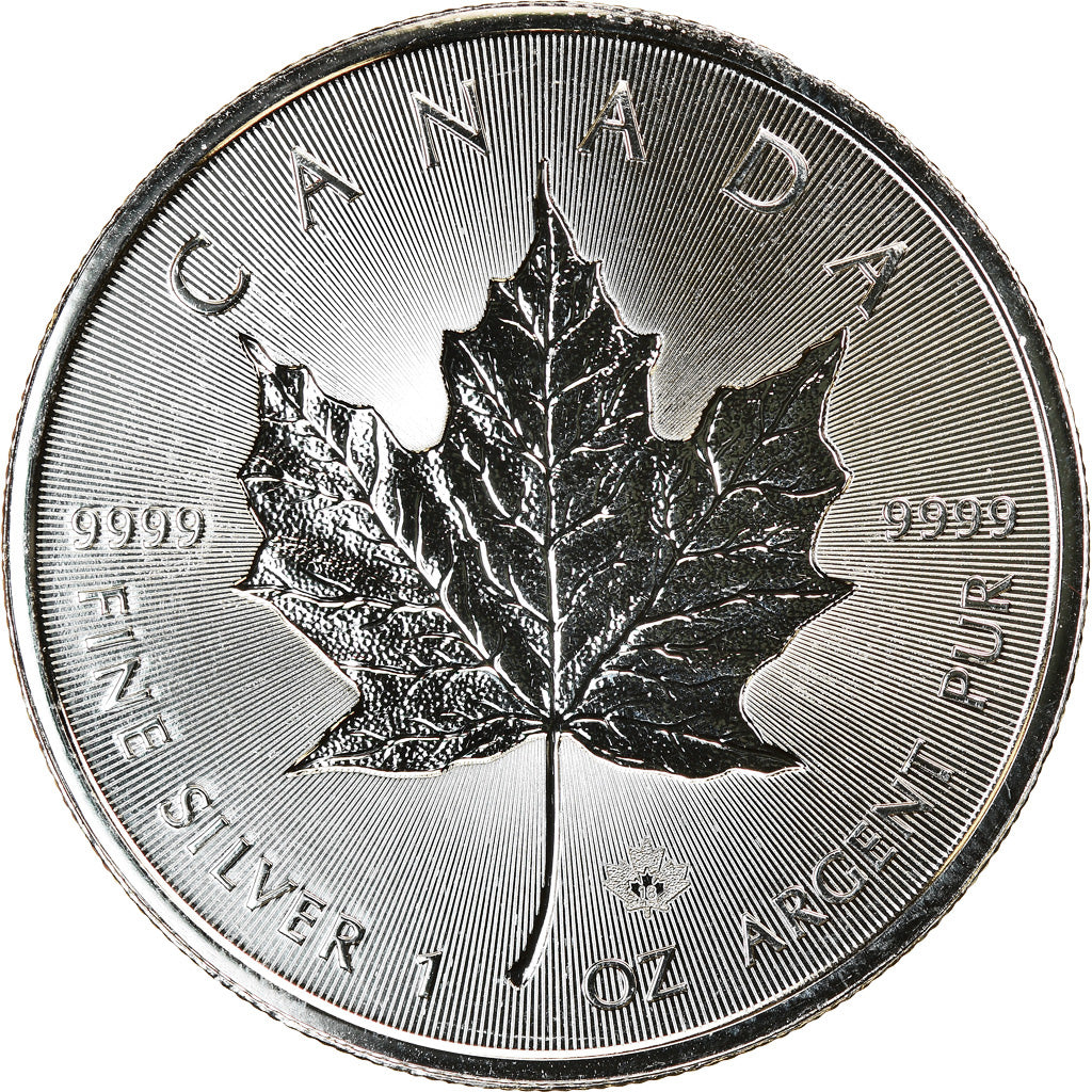 Monnaie, Canada, Maple Leaf, 5 Dollars, 2018, Bullion, FDC, Argent, KM:1601