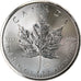 Coin, Canada, Maple Leaf, 5 Dollars, 2018, Bullion, MS(65-70), Silver, KM:1601
