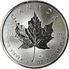 Münze, Kanada, Maple Leaf, 5 Dollars, 2018, Bullion, STGL, Silber, KM:1601