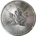 Munten, Canada, Maple Leaf, 5 Dollars, 2017, Bullion, FDC, Zilver, KM:1601