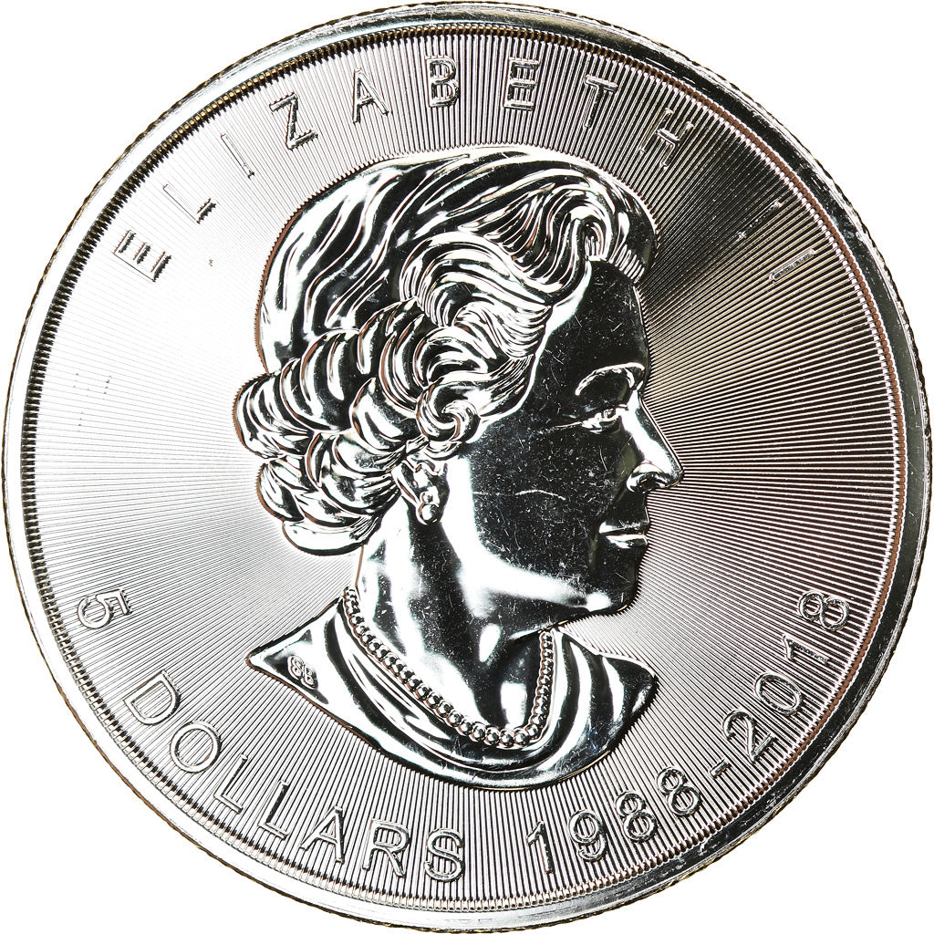 Munten, Canada, Lynx, 5 Dollars, 2017, Bullion, UNC-, Zilver