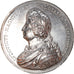 France, Medal, Louis XIV, Versailles, History, Molart, AU(50-53), Tin