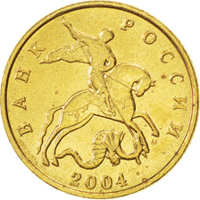 Coin, Russia, 50 Kopeks, 2004, MS(63), Brass, KM:603