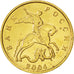 Coin, Russia, 50 Kopeks, 2004, MS(63), Brass, KM:603