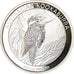 Coin, Australia, Australian Kookaburra, Dollar, 2014, Bullion, MS(65-70), Silver
