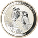 Coin, Australia, Australian Kookaburra, Dollar, 2013, Bullion, MS(65-70), Silver