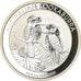 Coin, Australia, Australian Kookaburra, Dollar, 2013, Bullion, MS(65-70), Silver