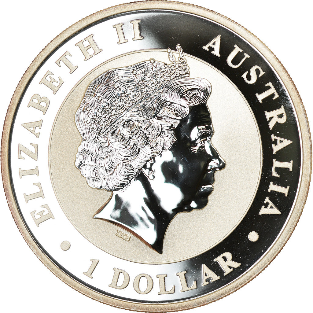 Moneda, Australia, Australian Kookaburra, Dollar, 2013, Bullion, FDC, Plata