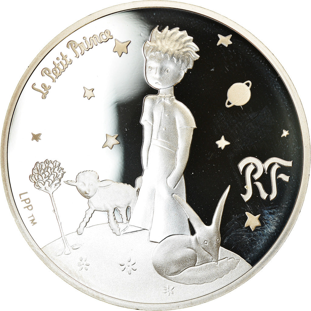 Francia, Monnaie de Paris, 10 Euro, Petit Prince - Dessine moi un mouton, 2015