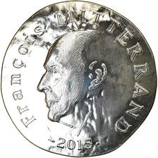 Francja, Monnaie de Paris, 10 Euro, François Mitterrand, 2015, Paris, Proof