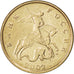 RUSSIA, 5 Kopeks, 2002, KM #601, MS(63), Copper-Nickel Clad Steel, 18.5, 2.47