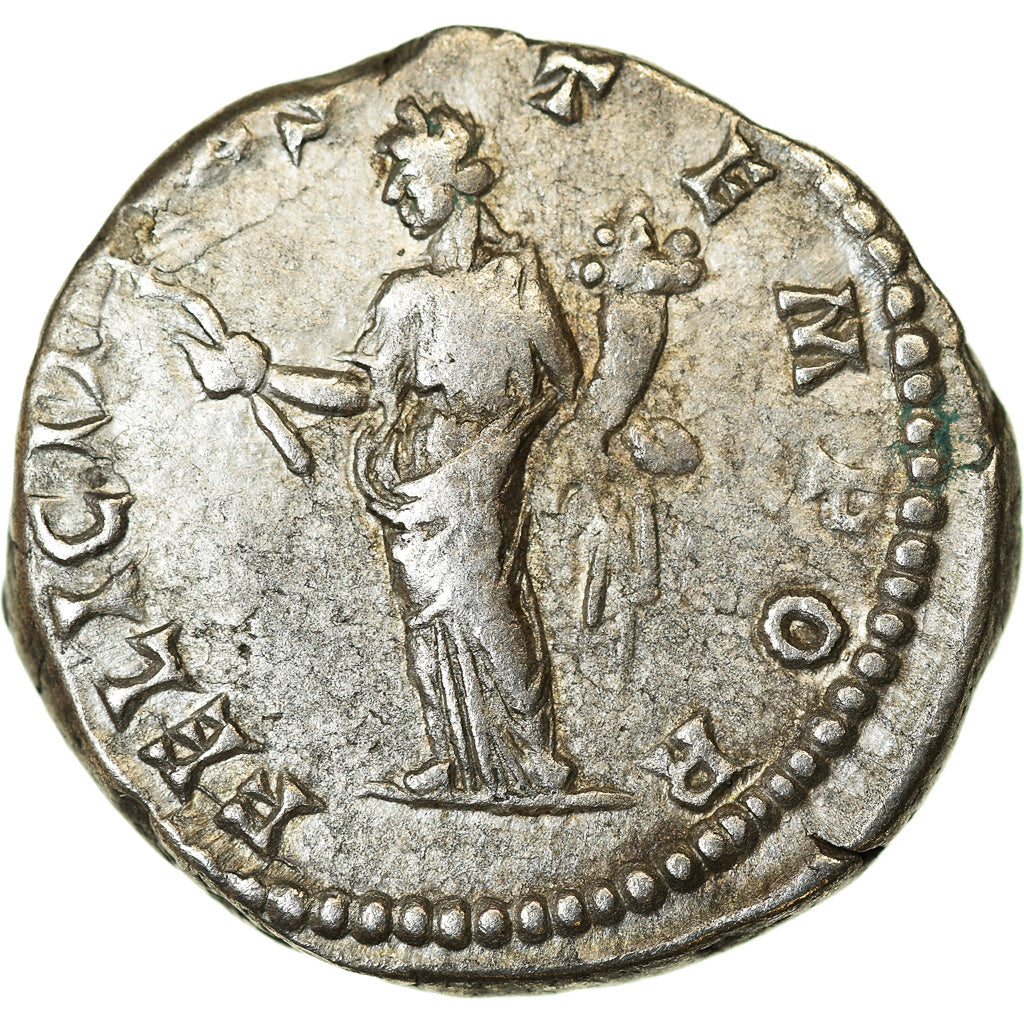 Coin, Geta, Denarius, 198-200, Rome, AU(50-53), Silver, RIC:2